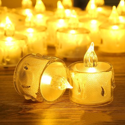 Led Lights  Tea Wax Home Decor Candles - Image 2